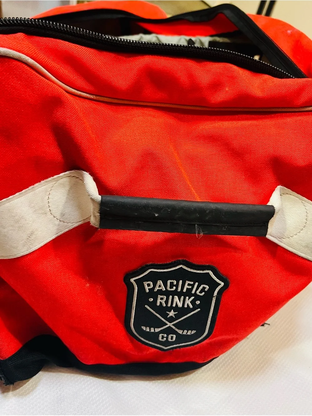 Pacific Rink Player Hockey Bag Junior Red Color